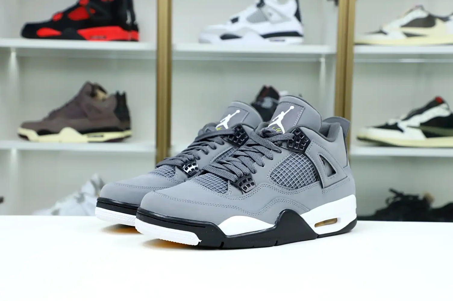 Kimikick AIR 'COOL RETRO 4 2019 JORDAN GREY' 0525